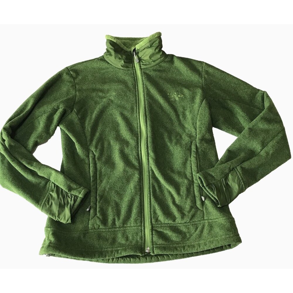Mountain Hardware Jacket Womens Medium Green Flee… - image 1